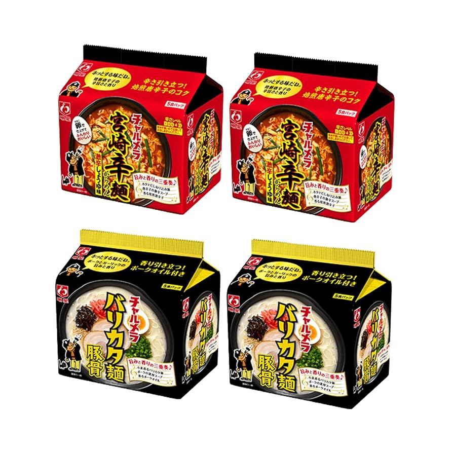 Amazon.co.jp: 【まとめ買い】明星 チャルメラ 宮崎辛麺 激辛